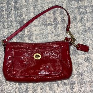 Red Coach Bag